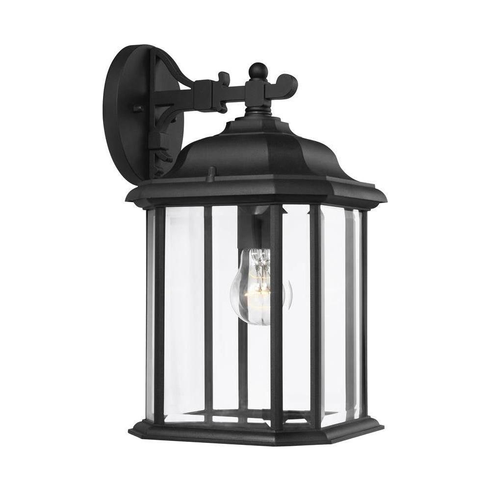 Generation Lighting - Kent One Light Outdoor Wall Lantern (with Bulbs) - Lights Canada