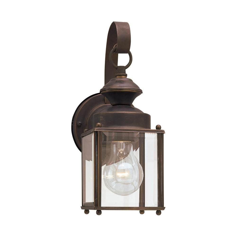 Generation Lighting - Jamestowne One Light Outdoor Wall Lantern (with Bulbs) - Lights Canada