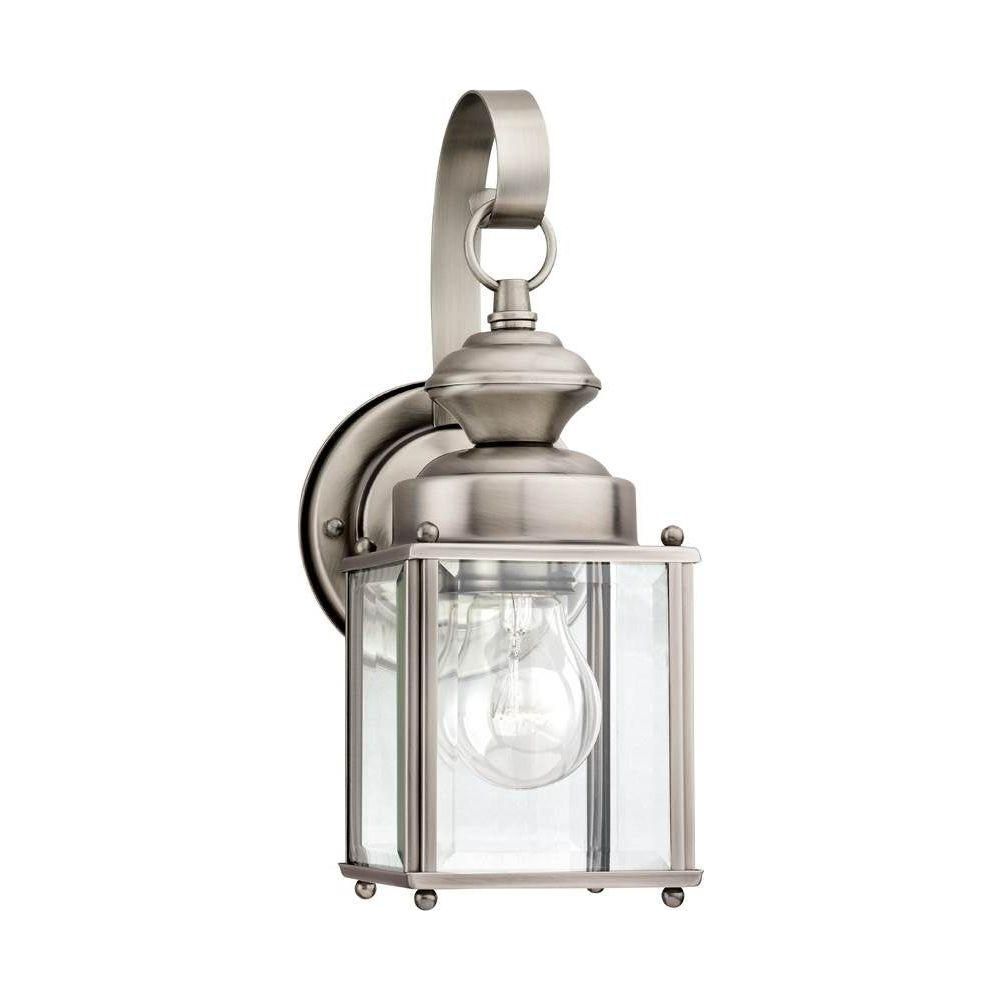 Generation Lighting - Jamestowne One Light Outdoor Wall Lantern (with Bulbs) - Lights Canada