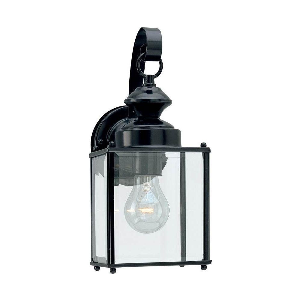 Generation Lighting - Jamestowne One Light Outdoor Wall Lantern (with Bulbs) - Lights Canada