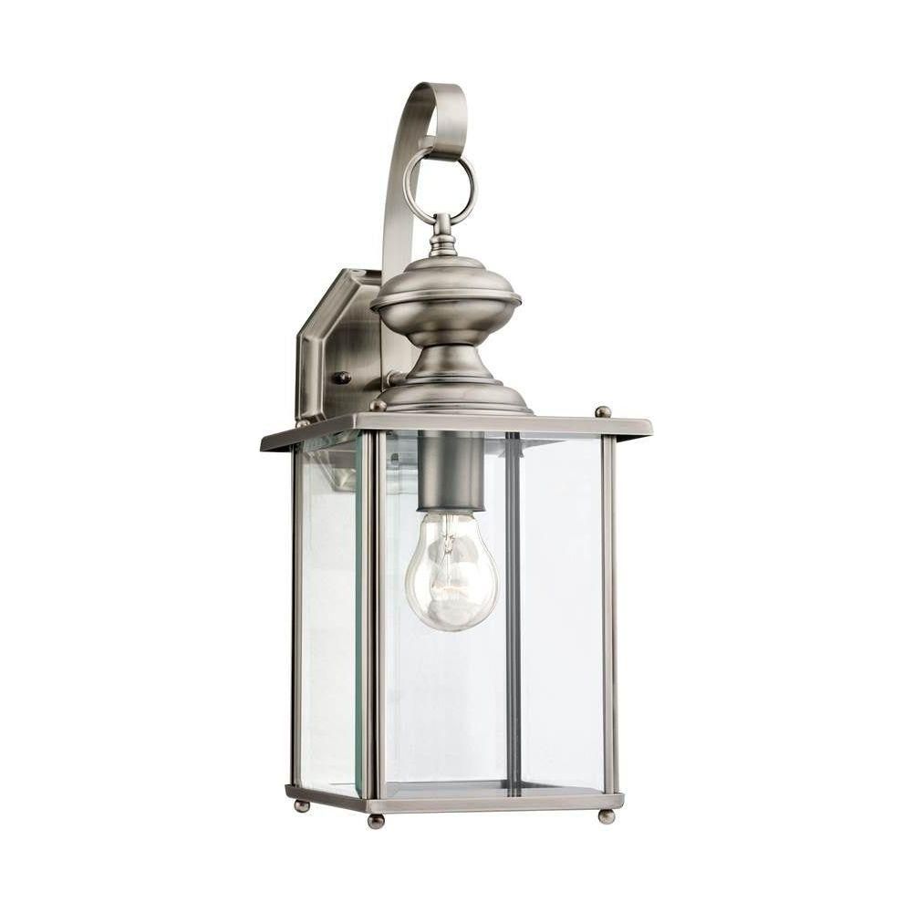 Generation Lighting - Jamestowne One Light Outdoor Wall Lantern (with Bulbs) - Lights Canada