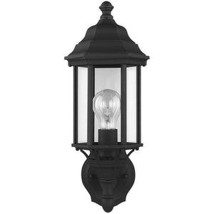 Generation Lighting - Sevier Small One Light Uplight Outdoor Wall Lantern (with Bulbs) - Lights Canada