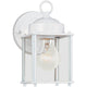 Generation Lighting - New Castle One Light Outdoor Wall Lantern (with Bulbs) - Lights Canada
