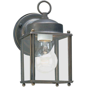 Generation Lighting - New Castle One Light Outdoor Wall Lantern (with Bulbs) - Lights Canada