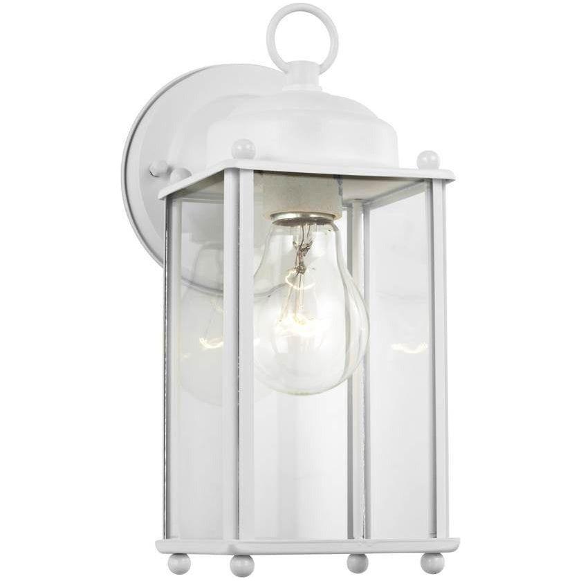 Generation Lighting - New Castle Large One Light Outdoor Wall Lantern (with Bulbs) - Lights Canada