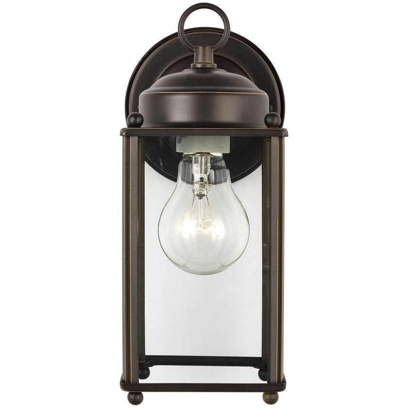 Generation Lighting - New Castle Large One Light Outdoor Wall Lantern (with Bulbs) - Lights Canada