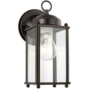 Generation Lighting - New Castle Large One Light Outdoor Wall Lantern (with Bulbs) - Lights Canada