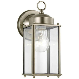 Generation Lighting - New Castle Large One Light Outdoor Wall Lantern (with Bulbs) - Lights Canada