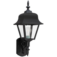 Polycarbonate One Light Outdoor Wall Lantern (with Bulbs)
