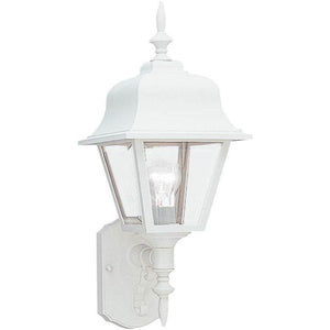 Generation Lighting - Polycarbonate One Light Outdoor Wall Lantern (with Bulbs) - Lights Canada