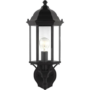 Generation Lighting - Sevier Medium One Light Uplight Outdoor Wall Lantern (with Bulbs) - Lights Canada