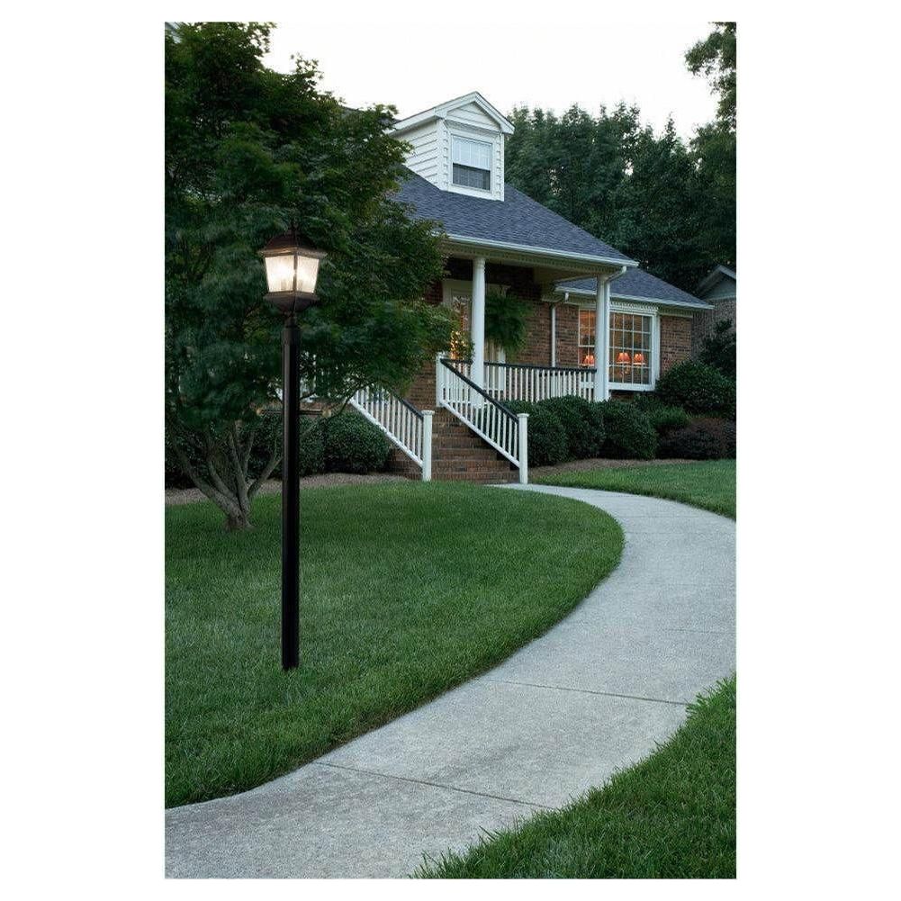 Generation Lighting - Kent One Light Outdoor Post Lantern (with Bulbs) - Lights Canada