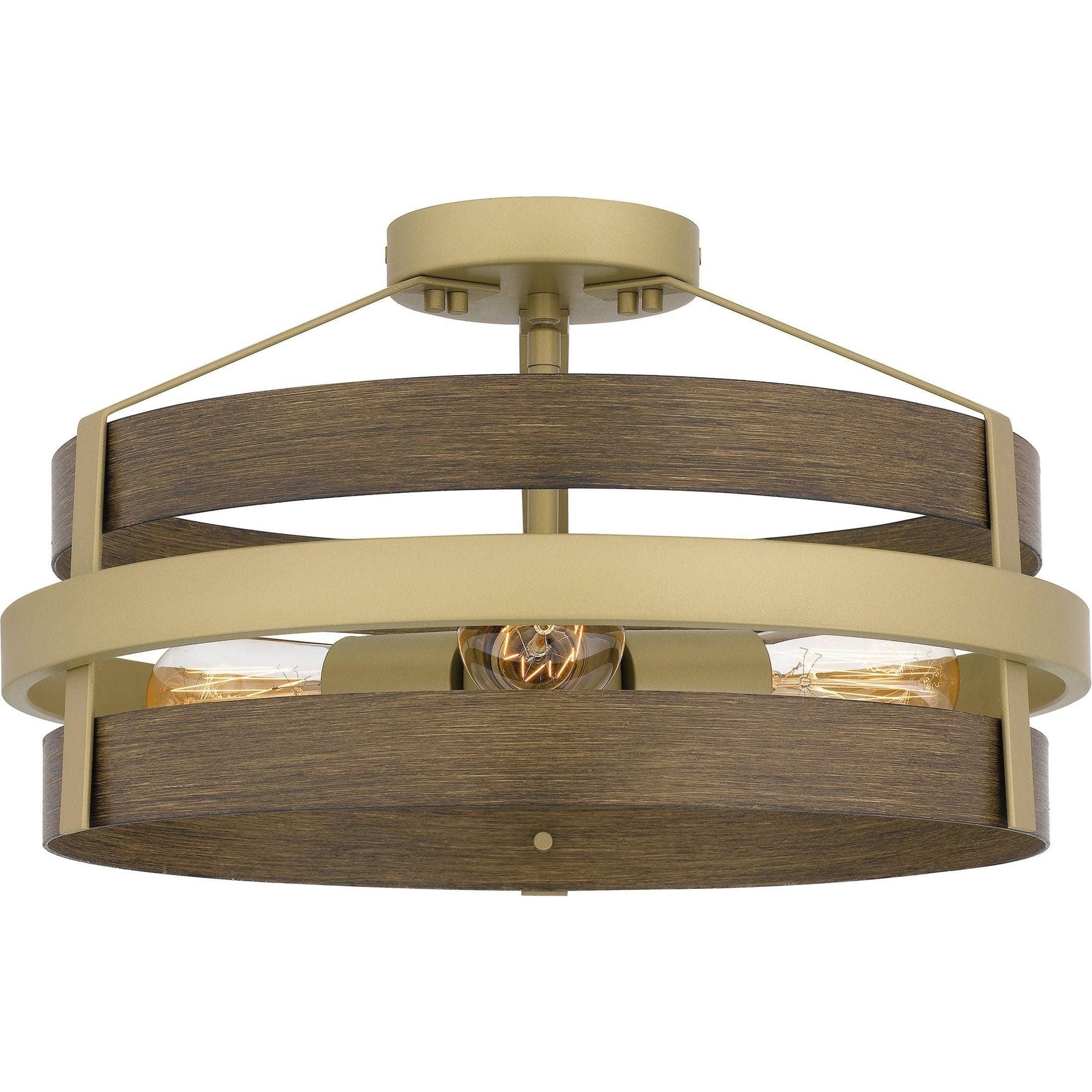 Quoizel - Gadsen Semi Flush Mount - Lights Canada