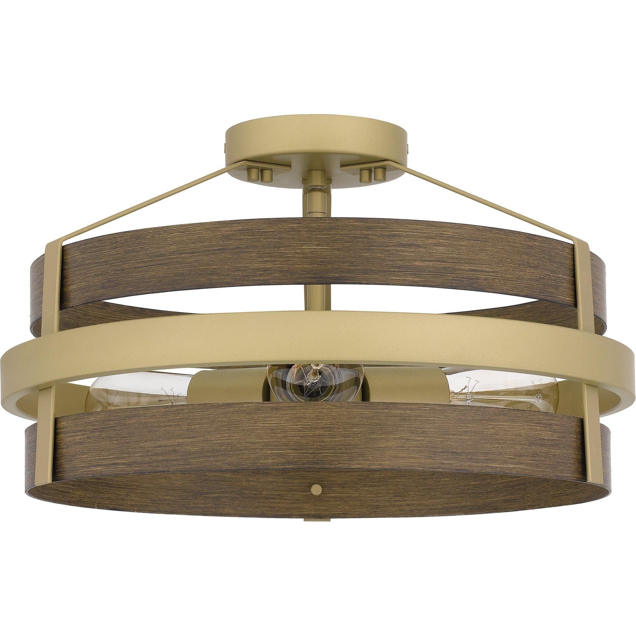 Quoizel - Gadsen Semi Flush Mount - Lights Canada