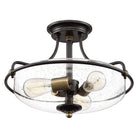 Quoizel - Griffin Semi Flush Mount - Lights Canada