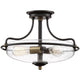 Quoizel - Griffin Semi Flush Mount - Lights Canada