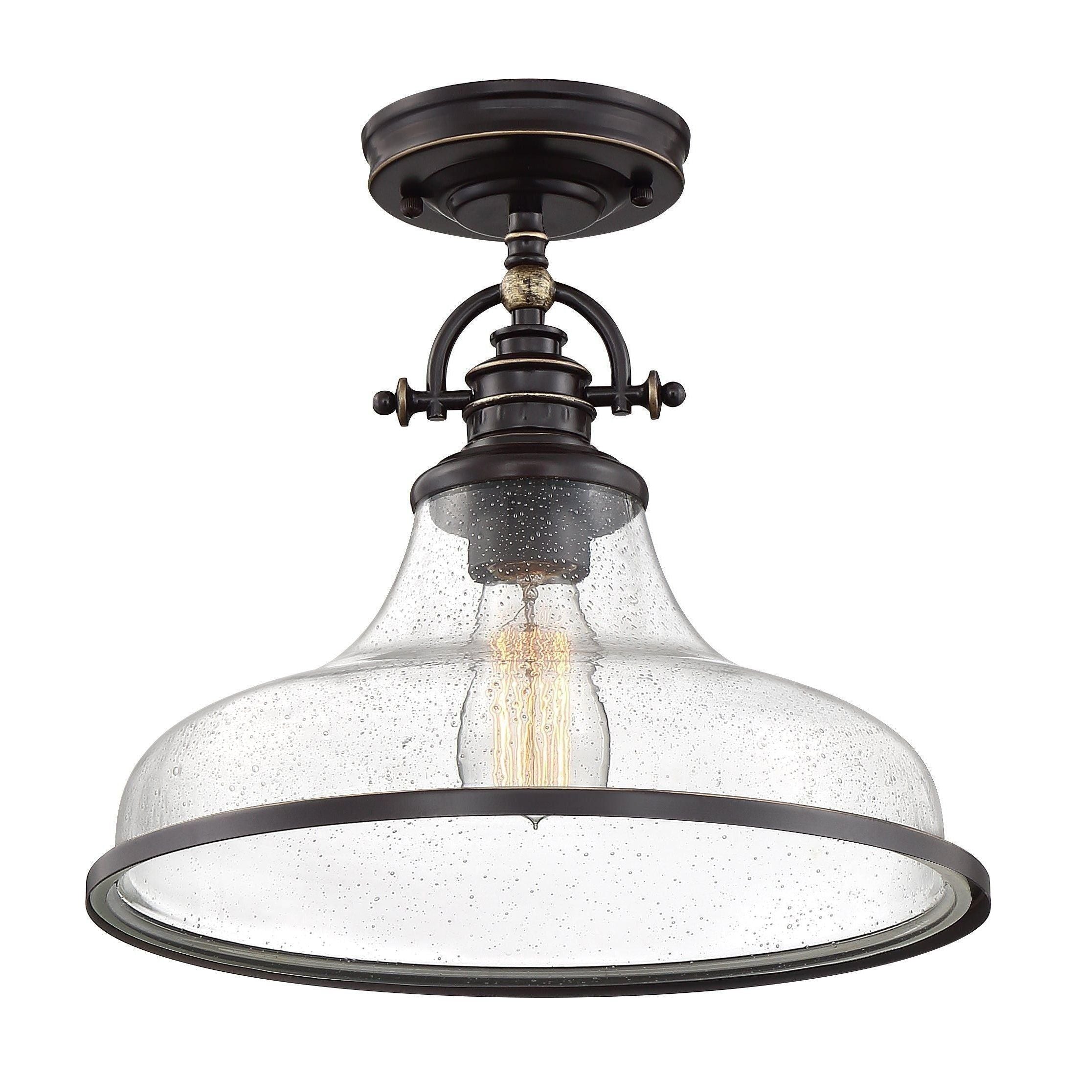 Quoizel - Grant Semi Flush Mount - Lights Canada