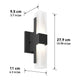 Artika - Artika Gemini Sconce - Lights Canada