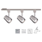 WAC Lighting - Oculux LED Energy Star 3 Light Track Kit - Lights Canada