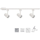 WAC Lighting - Oculux LED Energy Star 3 Light Track Kit - Lights Canada