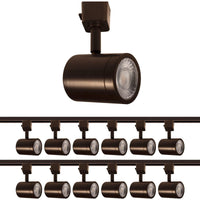 Charge LED 10W Line Voltage Track Head for H Track (Pack of 12)