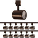 WAC Lighting - Charge LED 10W Line Voltage Track Head for H Track (Pack of 12) - Lights Canada