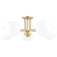 Stella 5-Light Semi Flush Mount
