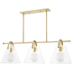 Mitzi - Karin 3-Light Linear Suspension - Lights Canada