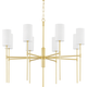 Mitzi - Olivia 8 Light Chandelier - Lights Canada