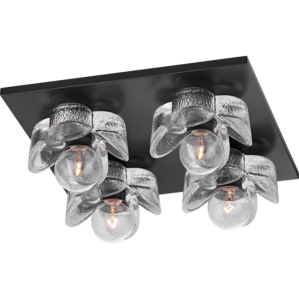 Mitzi - Shea 4 Light Flush Mount - Lights Canada