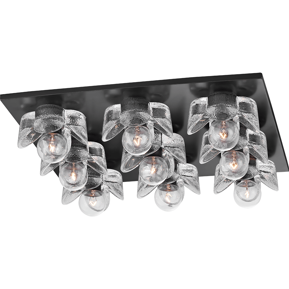 Mitzi - Shea 9 Light Flush Mount - Lights Canada