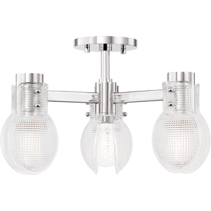 Mitzi - Jenna 3-Light Semi Flush Mount - Lights Canada