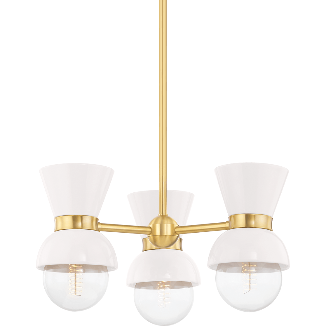 Mitzi - Gillian 3 Light Semi Flush Mount - Lights Canada