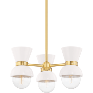 Mitzi - Gillian 3 Light Semi Flush Mount - Lights Canada