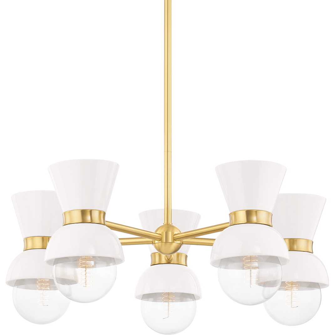 Mitzi - Gillian 5 Light Chandelier - Lights Canada