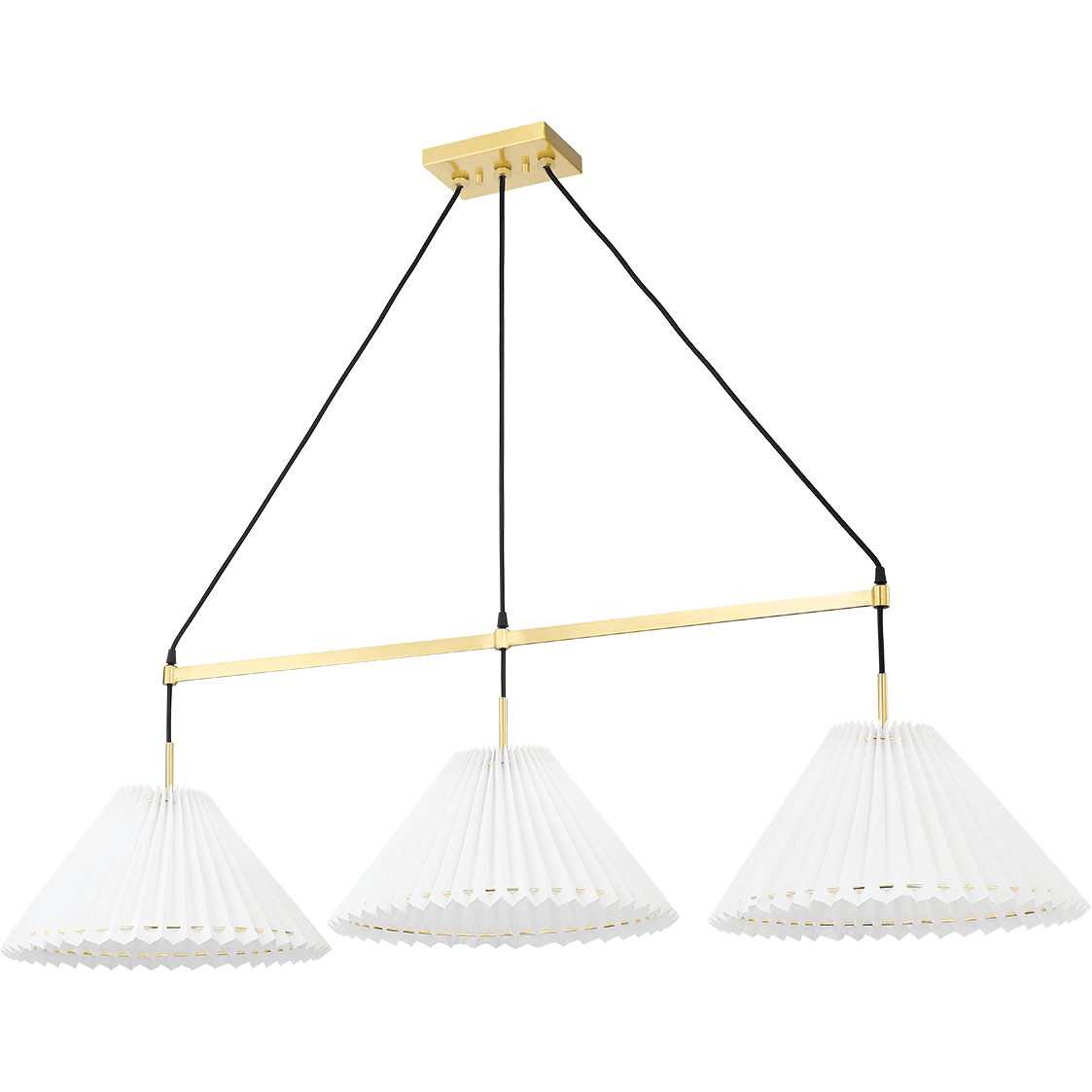 Mitzi - Demi 3-Light Linear Suspension - Lights Canada