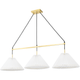 Mitzi - Demi 3-Light Linear Suspension - Lights Canada