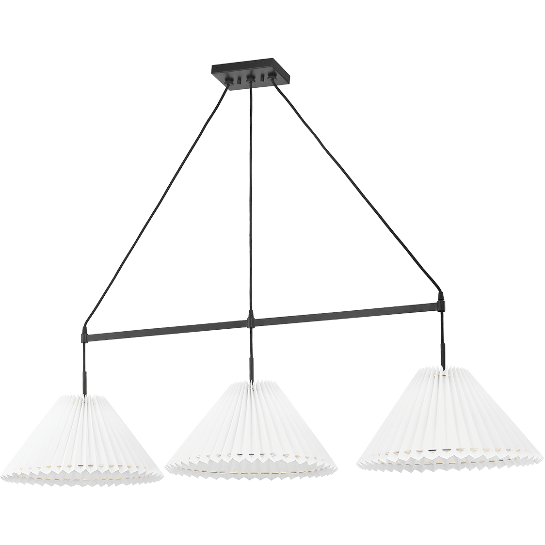 Mitzi - Demi 3-Light Linear Suspension - Lights Canada