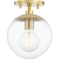 Meadow 1-Light Semi Flush Mount