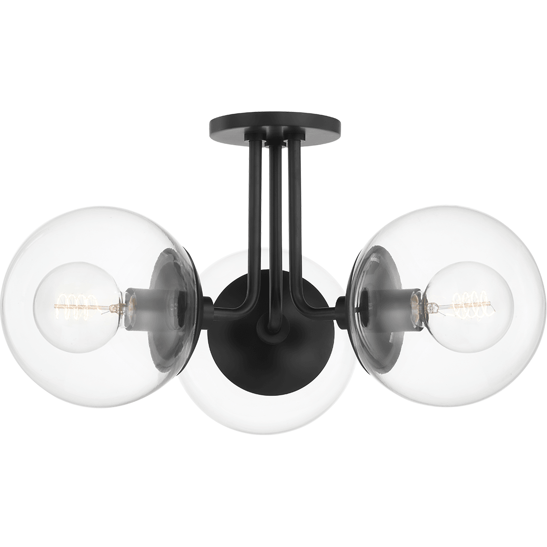 Mitzi - Meadow 3-Light Semi Flush Mount - Lights Canada