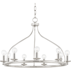 Mitzi - Kendra 9 Light Chandelier - Lights Canada