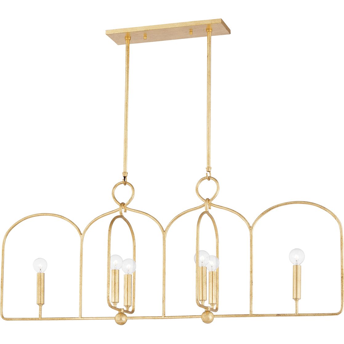 Mitzi - Mallory 6-Light Linear Suspension - Lights Canada