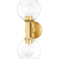 Leslie 2 Light Vanity Light