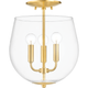 Mitzi - Bobbi 3 Light Semi Flush Mount - Lights Canada