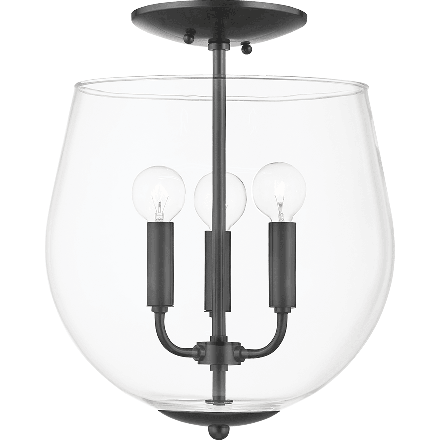 Mitzi - Bobbi 3 Light Semi Flush Mount - Lights Canada