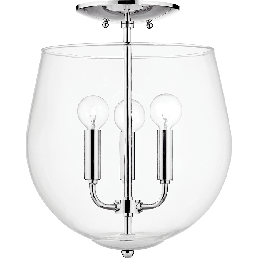 Mitzi - Bobbi 3 Light Semi Flush Mount - Lights Canada