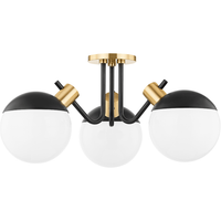 Miranda 3-Light Semi Flush Mount