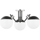 Mitzi - Miranda 3-Light Semi Flush Mount - Lights Canada