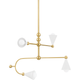 Mitzi - Hikari 4 Light Chandelier - Lights Canada