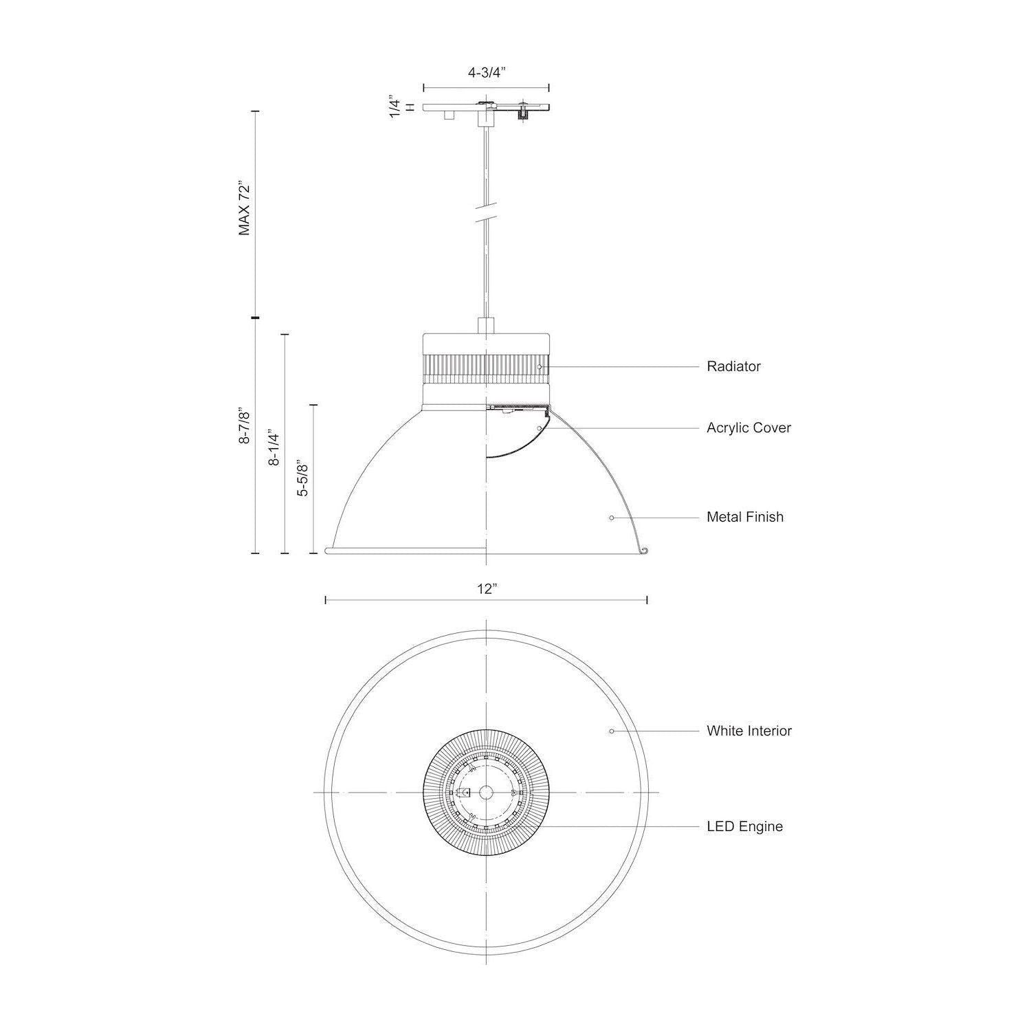 Kuzco - Herman LED Pendant - Lights Canada